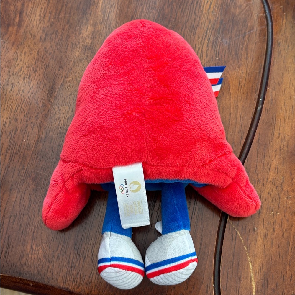 Paris 2024 Olympic Mascot Plush Red Plush - Picture 2 of 3